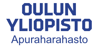 Oulun yliopiston apuraharahasto logo. Linkki vie säätiön kotisivulle